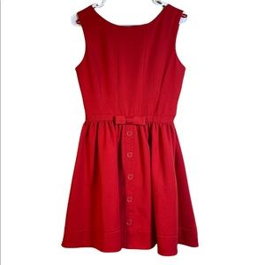 ASOS. Size US 6 (UK 10). Red sleeveless dress